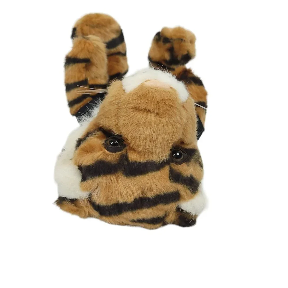 Vtg 92 MJC Purr-Fection Northeast Tigers Plush Stuffed Animal Toy T Shirt Mascot